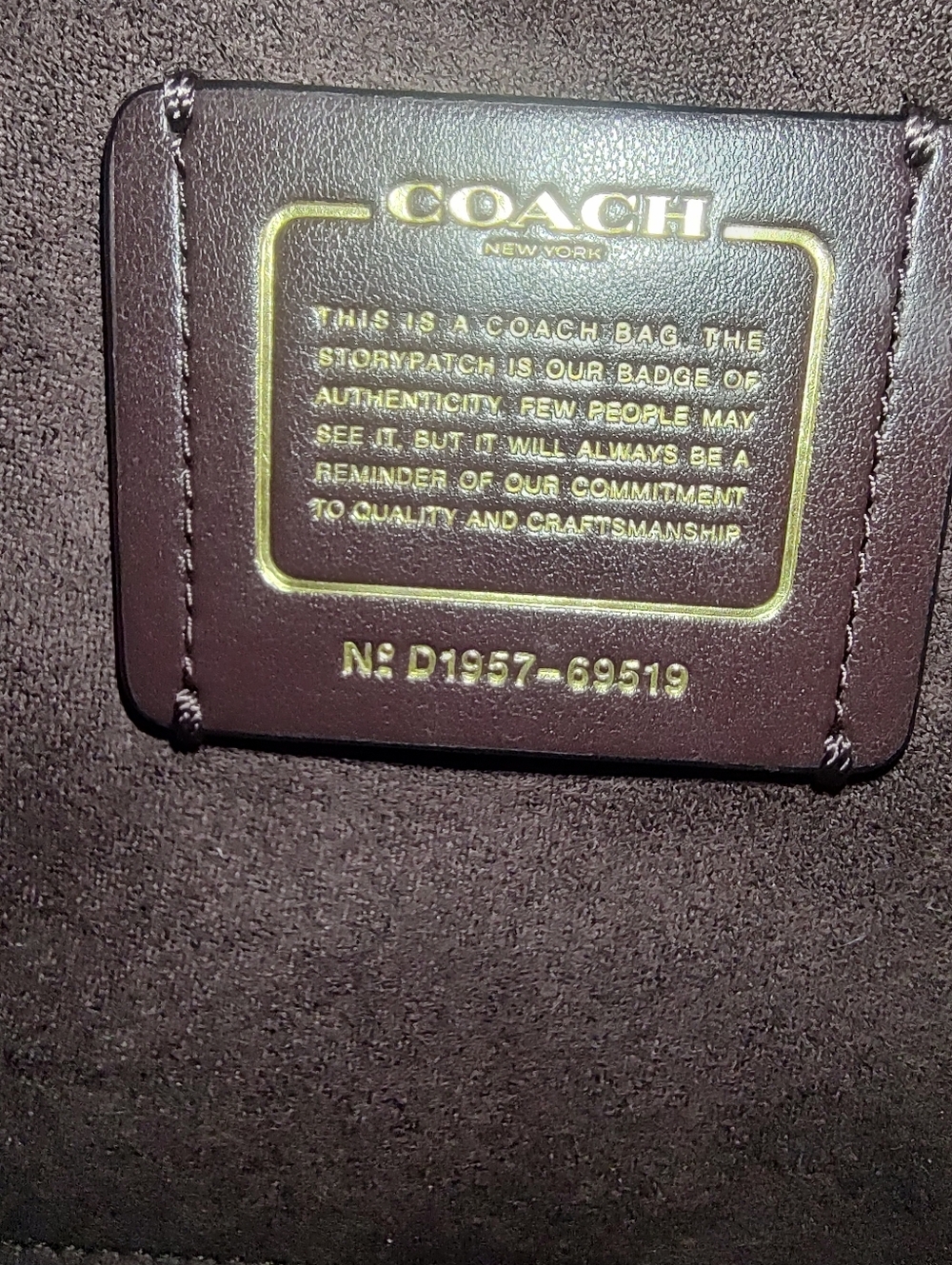 Coach Black Leather Top Handle Satchel Gold Turnlock 69519 Parker - Picture 8 of 14
